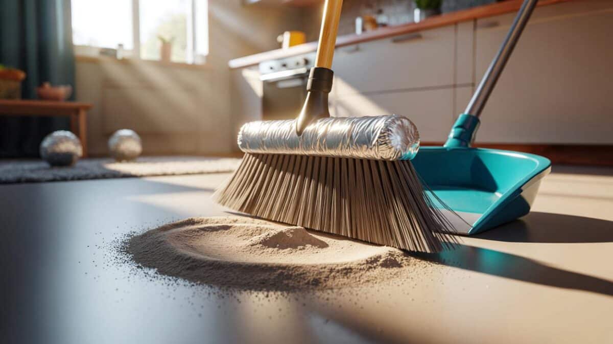 Colocar papel de aluminio en la escoba: para qué sirve y por qué se recomienda