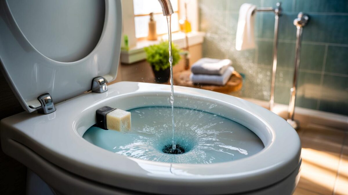 La forma adecuada de colocar las pastillas del inodoro, según expertos en limpieza