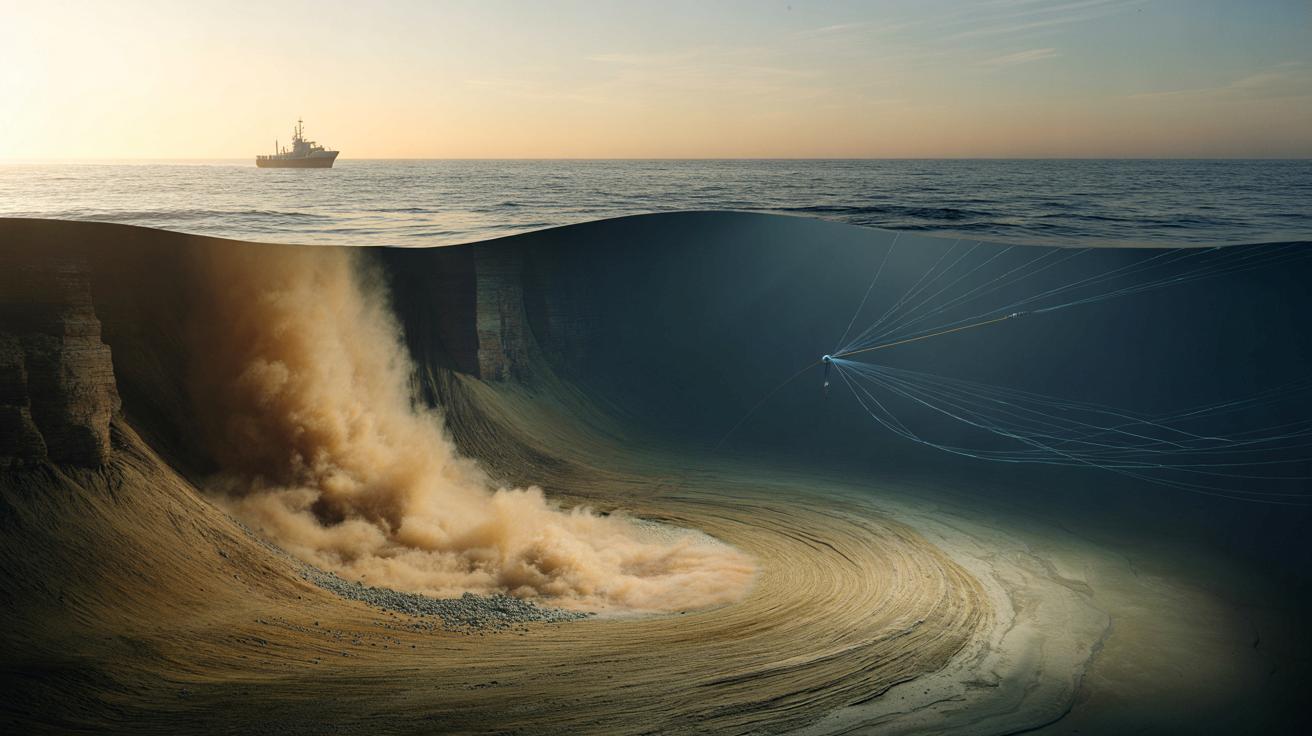 Los investigadores confirman que los cañones submarinos no están formados por ríos